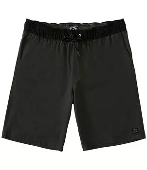 Billabong Crossfire Elastic Waist 19 Прогулочные шорты с внешним швом, серый
