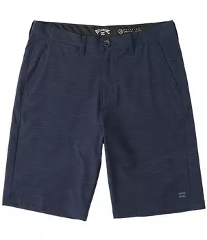 Billabong Crossfire Slub Submersible 21 Прогулочные шорты с внешним швом, синий