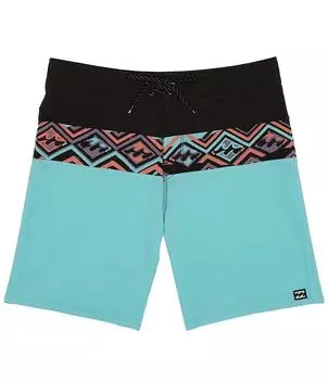 Billabong Momentum Pro 19Шорты для доски с внешним швом, синий