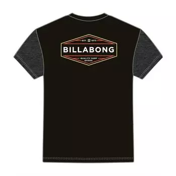 BILLABONG Рашгард - Мужчины - LINER SS, черный