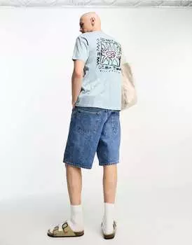 Billabong в голубой футболке в упаковке