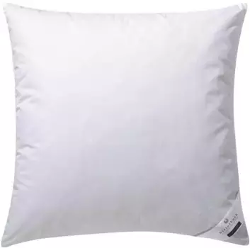 Billerbeck перьевая подушка "Эрина 30, подушка для аллергиков (аллергия на домашнюю пыль)", наполнитель: 70% перо, 30% пух, чехол: 100% хлопок, (1 шт.), мягкая пуховая подушка 80х80 см, белый