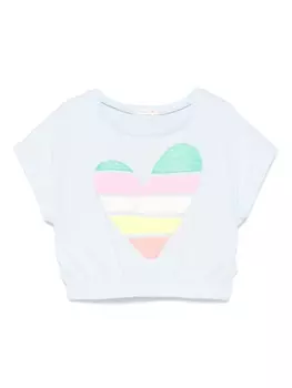 Billieblush декорированная футболка, синий