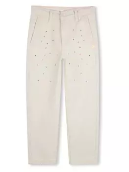 Billieblush декорированные брюки, нейтральный