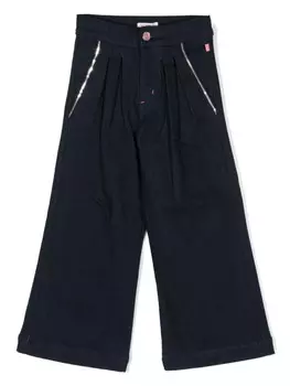 Billieblush джинсы, украшенные пайетками, синий