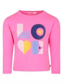 Billieblush футболка с графическим принтом, розовый