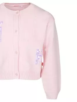 Billieblush кардиган, украшенный пайетками, розовый