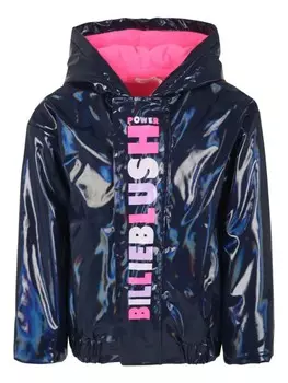 Billieblush куртка с логотипом, синий