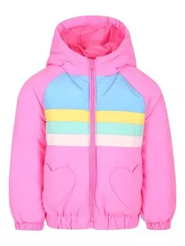 Billieblush куртка со вставками, розовый