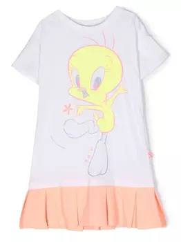 Billieblush платье с принтом, белый