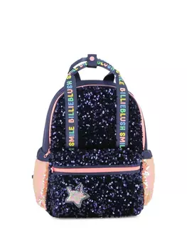 Billieblush рюкзак с пайетками, синий