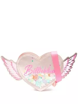 Billieblush сумка на плечо с логотипом, золотистый