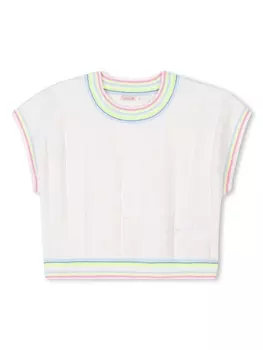 Billieblush трикотажный топ, белый