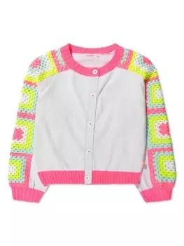 Billieblush вязаный кардиган, белый