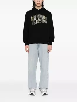 Billionaire Boys Club толстовка с капюшоном Como Arch с логотипом, черный