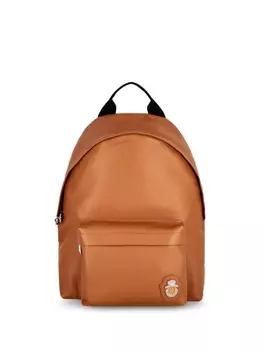 Billionaire Crest leather backpack, коричневый