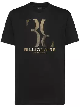 Billionaire футболка с логотипом, черный