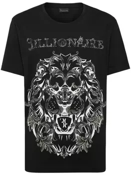 Billionaire футболка с принтом Billionaire, черный