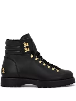 Billionaire кожаные сапоги, черный