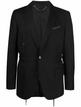 Billionaire однобортный пиджак Institutional, черный