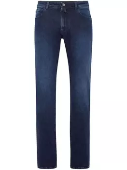 Billionaire прямые джинсы с логотипом, синий