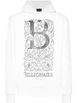 Billionaire толстовка с логотипом, белый