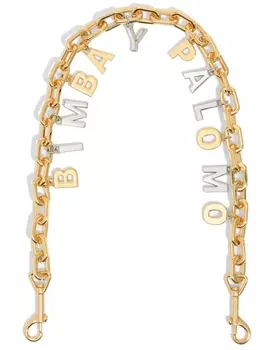 Bimba y Lola цепочка для сумок с логотипом, золотистый