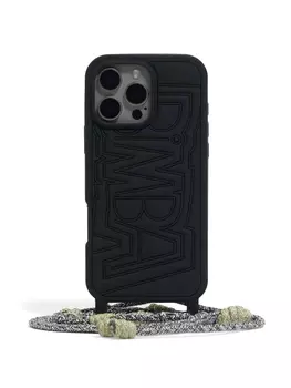 Bimba y Lola чехол для iPhone 15 Pro Max с тисненым логотипом, черный