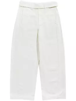 Bimba y Lola джинсы Barrel с широкими штанинами, белый