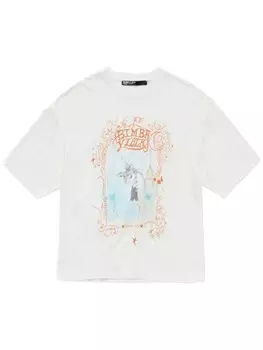 Bimba y Lola футболка с логотипом, белый