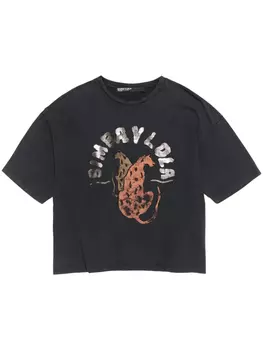 Bimba y Lola футболка с логотипом, серый