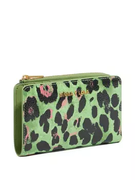 Bimba y Lola кошелек Leopard, зеленый