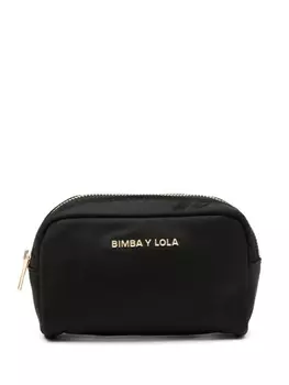 Bimba y Lola косметичка с логотипом, черный