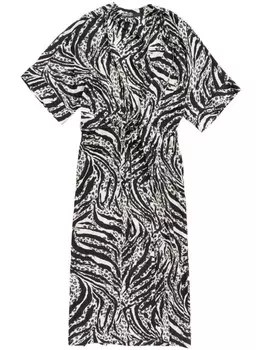 Bimba y Lola платье зебра, черный