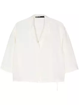 Bimba y Lola рубашка с прямым подолом, нейтральный цвет