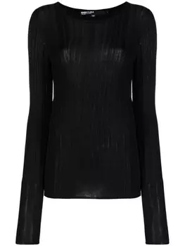 Bimba y Lola толстовка с круглым вырезом, черный