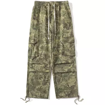 Bingfei Брюки-карго унисекс с ледяными полетами, Желтый