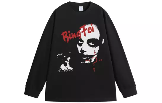 Bingfei Футболка унисекс «Ледяной полет», Темно-серый