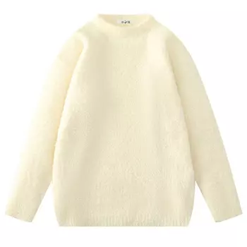 Bingfei Свитер унисекс «Ледяной полет», От белого