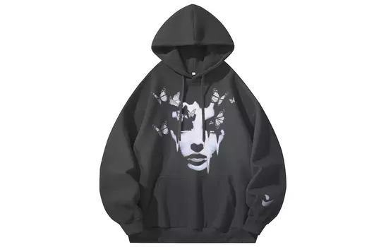 Bingfei Толстовка унисекс «Ледяной полет», Бургундия [Обычная версия]