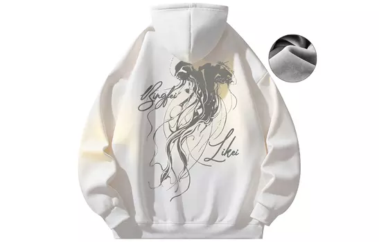 Bingfei Толстовка унисекс «Ледяной полет», Верблюд Обычная модель