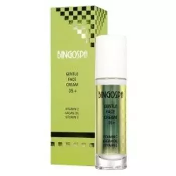 BINGOSPA Нежный крем для лица 35+ с витамином С, аргановым маслом и витамином Е 50г