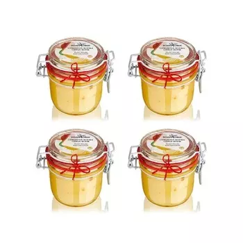 Био-цитрусовый скраб для тела, натуральный отшелушивающий агент для питания кожи, 250 мл — упаковка из 4 шт., Soaphoria