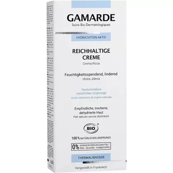 Bio-Cosmetics Ультра насыщенный крем с гиалуроновой кислотой, маслом ши и аргановым маслом 40 мл, Gamarde