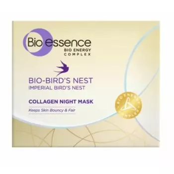 Bio-Essence Bio Essence Коллагеновая ночная маска Bio-Bird's Nest Imperial Bird's Nest 50г, White