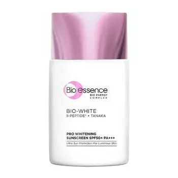 Bio-Essence Bio-White Pro Whitening Sunscreen SPF50+ PA+++ 40 г, White