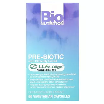 Bio Nutrition, Пре-биотик, 700 мг, 60 вегетарианских капсул