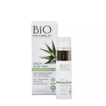 Bio Phytorelax Sebum Алоэ Вера Средство против прыщей для лица 30 мл