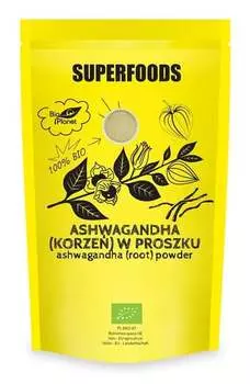 Bio Planet, Порошок Ашваганды, 150 г