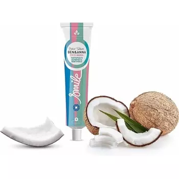 Био зубная паста Коко Мания с фтором 75мл, Ben&Anna